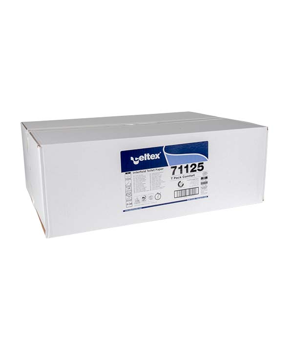 CARTA IGIENICA INTERFOGLIATA 9' 2 VELI CM 21X10 CELTEX PZ 40