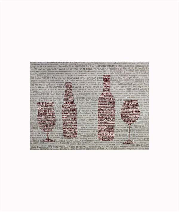 TOVAGLIETTA CARTA KRAFT WINE MERLOT CM 34X50 PZ 250