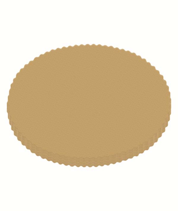 SOTTOFRITTO OVALE IN CARTA PAGLIA PER ALIMENTI CM 15X22 PZ 500