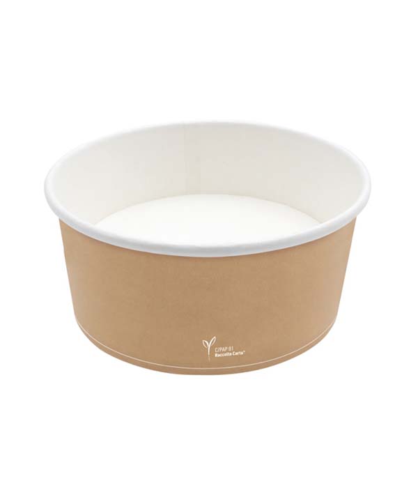 INSALATIERA CARTA AVANA H 7,3 DIAM. CM 15 CC 1000 PZ 50