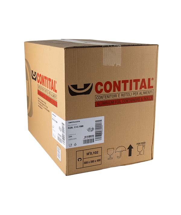 VASCHETTA ALLUMINIO 1 PORZIONE PER COPERCHIO COD. 93280
14X12X4 PZ 100