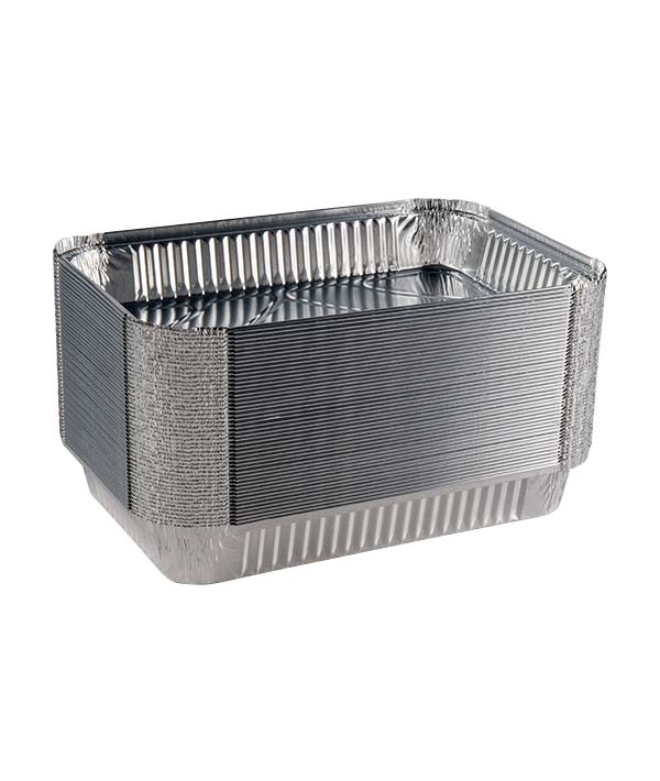 VASCHETTA ALLUMINIO 6 PORZIONI PER COPERCHIO COD. 93289 
32X21X3,9 PZ 50