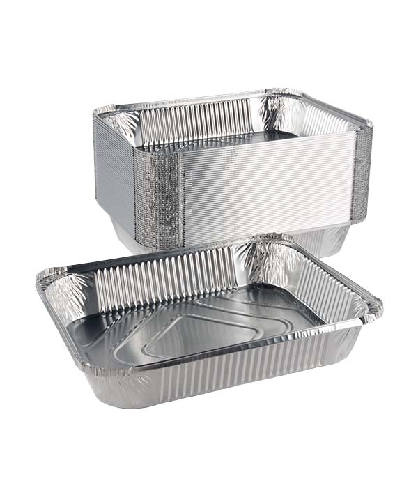 VASCHETTA ALLUMINIO 8 PORZIONI PER COPERCHIO COD. 93291 
32X26X5 PZ 50