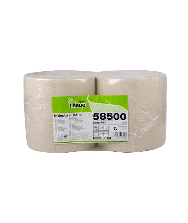 BOBINA CELLULOSA ECO 500 STRAPPI 3 VELI E-TISSUE PZ 2