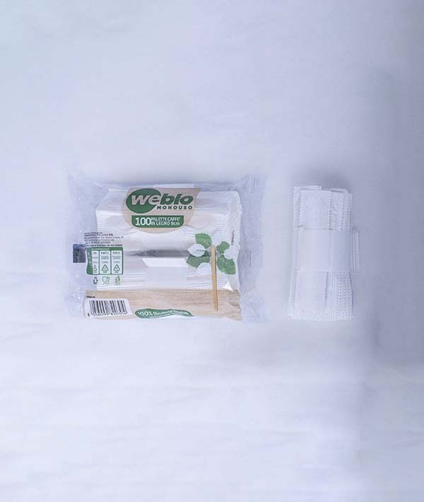 PALETTE CAFFÈ LEGNO IMBUSTINATE SINGOLARMENTE PZ 100