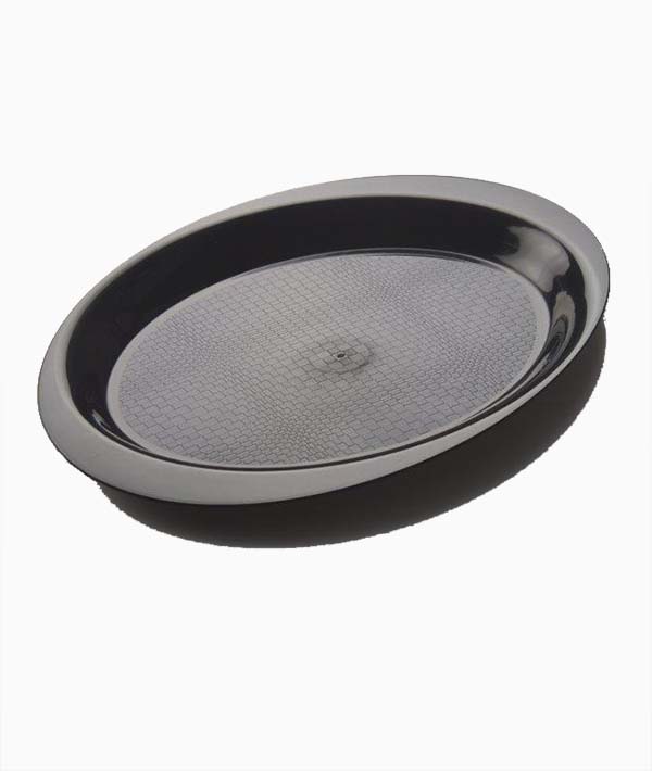 PIATTINO NERO COCKTAIL PZ 50