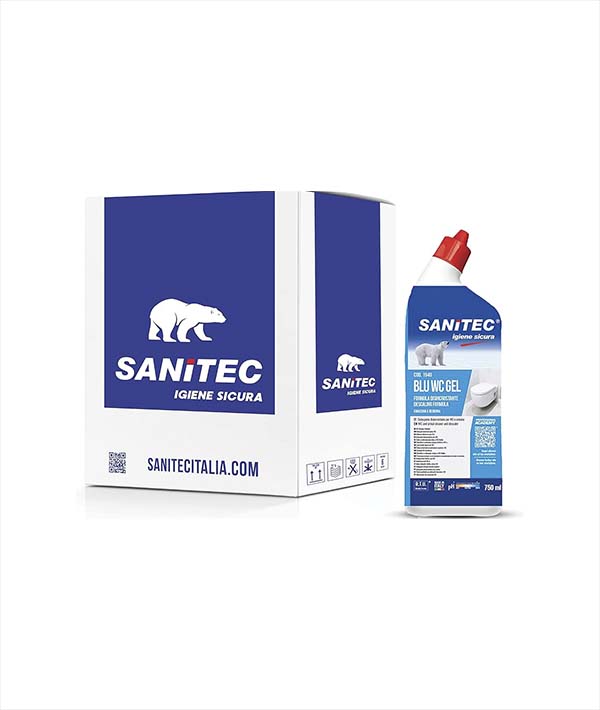 DISINCROSTANTE BLU POWER WC GEL1946 SANITEC ML 700