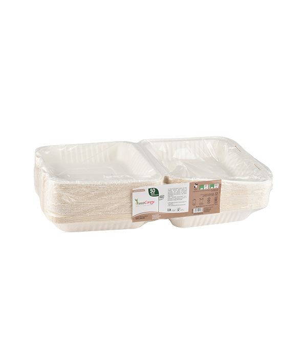 SCATOLA HAMBURGER H7 CM 20X20 COMPOSTABILE PZ 50