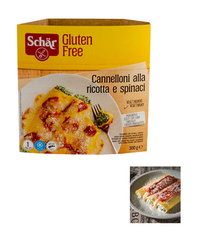 CANNELLONI RICOTTA/SPINACI S/GLUTINE SCHÄR GR 300