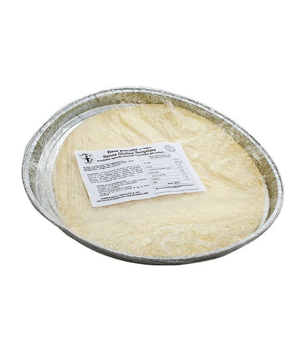BASE BIANCA PIZZA TEGLIA PRECOTTA CM 30 S/GLUTINE MORGAN'S GR 200