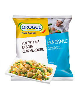 POLPETTINE SOIA / VERDURE 100% ITALIA BENESSERE OROGEL KG 1